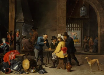 Vagtkammer med Sankt Peters udfrielse, ca. 1645-47